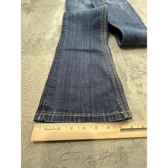 ReRock For Express Barely Bootcut Womens Jeans Size 6 Medium Wash Denim 29x32 - Picture 6 of 14